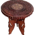 Handcrafted Wooden Table-offertoday