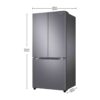 Samsung 580 L 4 Star Frost Free Inverter Triple Door Refrigerator-offertoday