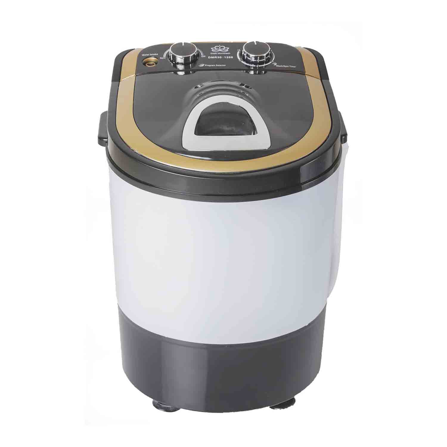 m DMR Portable 3 kg Mini Top-Load Washing Machine with Dryer Basket-offertoday